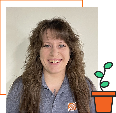 Kendra, Pro Experience Manager at The Home Depot, who began her career as a part-time cashier.